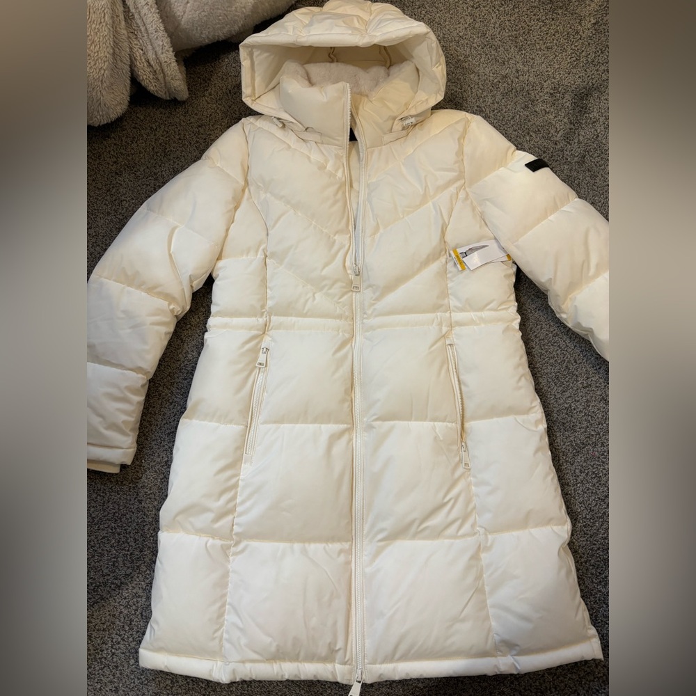 DKNY Parka Puffer Coat